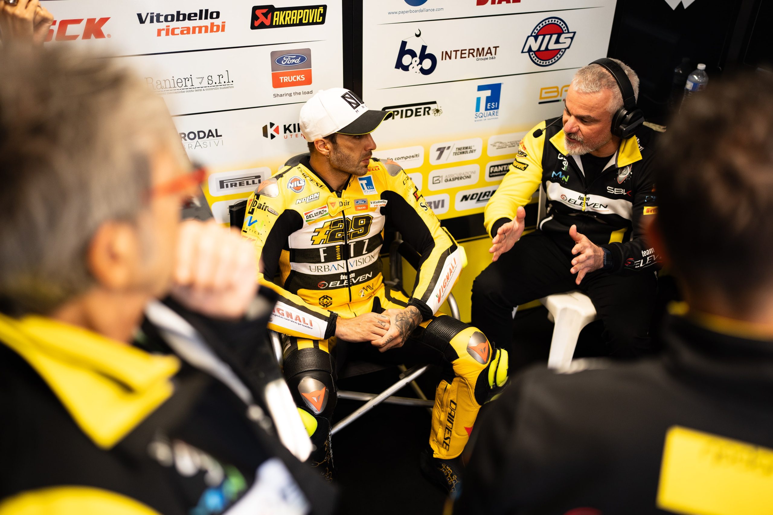 World superbike 2024 - team goeleven Andrea Iannonw